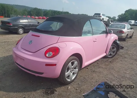 2006 Volkswagen New Beetle 2.5 из США, поврежденный, VIN 3VWSF31Y16M300470